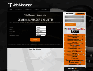 velo-manager.com screenshot