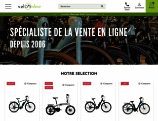 velo-on-line.fr screenshot