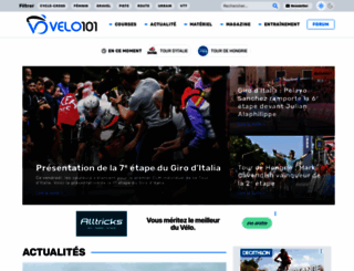 velo101.com screenshot