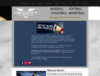 velocityclubhouse.com screenshot