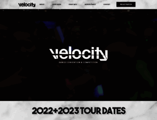velocitydanceconvention.com screenshot