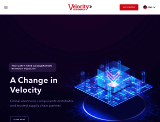 velocityelectronics.com screenshot