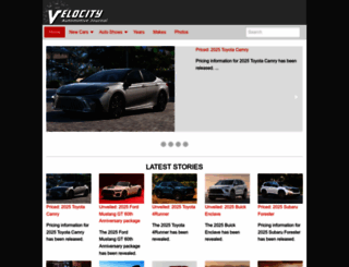 velocityjournal.com screenshot