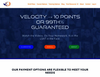velocitylsat.com screenshot