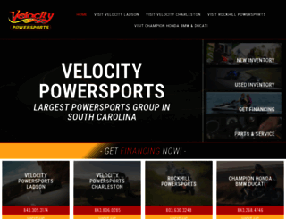 velocitypowersports.com screenshot