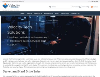 velocitytechsolutions.com screenshot
