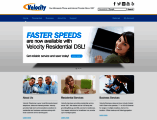 velocitytelephone.com screenshot