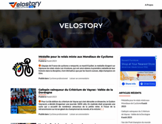 velostory.net screenshot