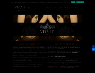 velvet-pr.com screenshot