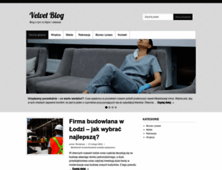 velvetblog.pl screenshot