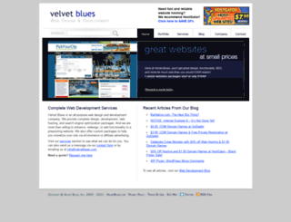velvetblues.com screenshot
