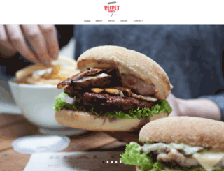 velvetburger.co.nz screenshot