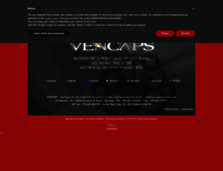 vencaps.com screenshot