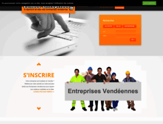 vendee-entreprises.fr screenshot
