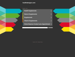 vendorapp.healthdesigns.com screenshot