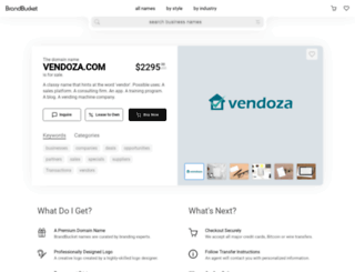 vendoza.com screenshot
