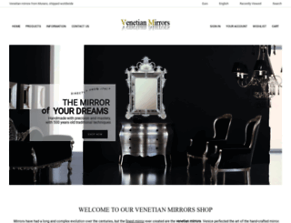 venetian-mirrors.com screenshot