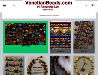 venetianbeads.com screenshot