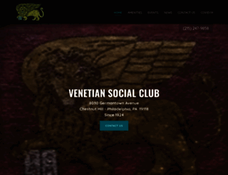 venetianclub.org screenshot