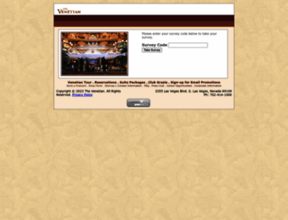 venetiansurvey.com screenshot