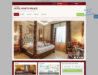 veneto.hotelinroma.com screenshot