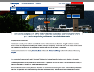 venezuela.realigro.com screenshot