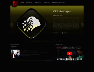 vengeance-sound.com screenshot