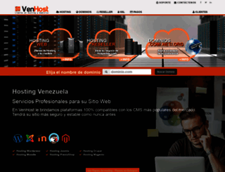 venhost.org screenshot
