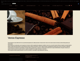 veniceespresso.eu screenshot