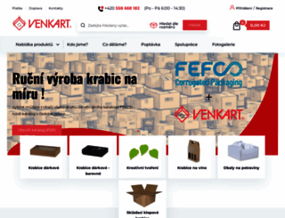 venkart.eu screenshot