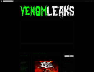 venomleaks.blogspot.com screenshot