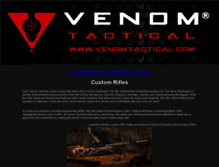 venomtactical.com screenshot