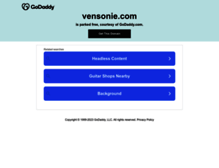 vensonie.com screenshot