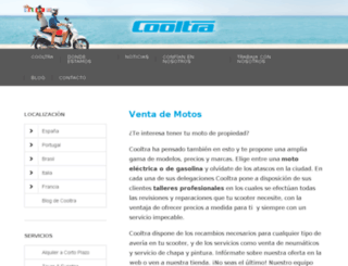 ventamotos.cooltra.com screenshot
