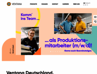 ventana-deutschland.com screenshot
