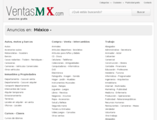 ventasmx.com.mx screenshot