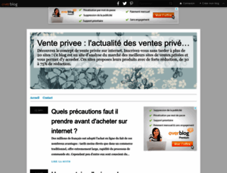 vente-privee.over-blog.net screenshot
