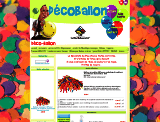 ventedeballon.com screenshot