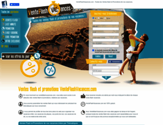 venteflashvacances.com screenshot