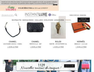 ventes.instantluxe.com screenshot