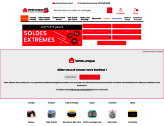 venteunique.com screenshot