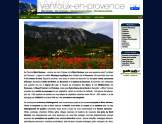 ventoux-en-provence.com screenshot