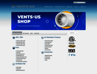 vents-us.com screenshot