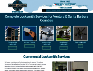 venturalocksmiths.com screenshot