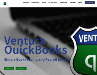 venturaquickbooks.com screenshot