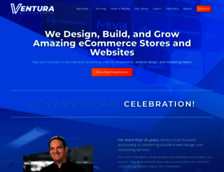 venturawebdesign.com screenshot