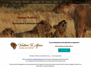 venture-to-africa.com screenshot