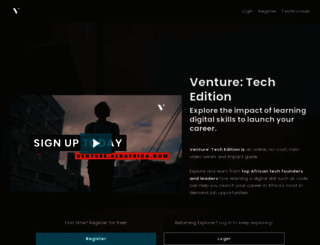 venture.alxafrica.com screenshot