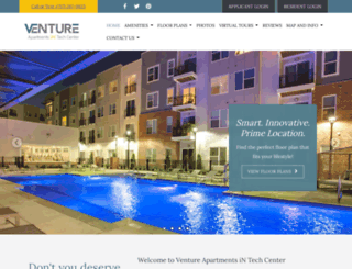 ventureapartments.com screenshot