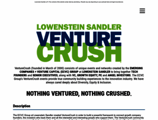 venturecrush.com screenshot